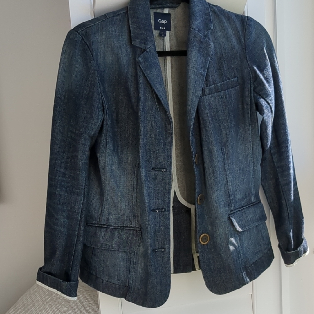 GAP Blue Denim Jean Jacket